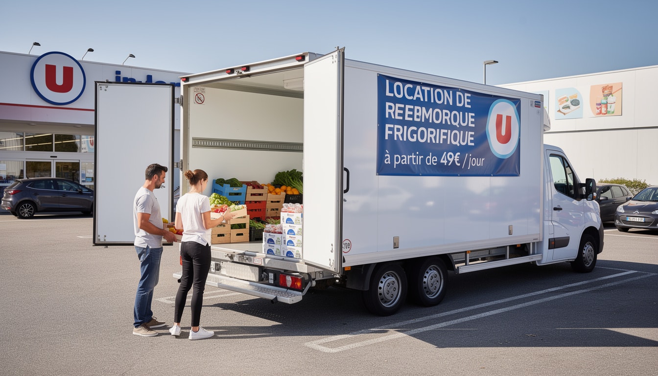 découvrez les tarifs 2026 pour la location d'une remorque frigorifique chez super u. comparez les offres et trouvez la solution adaptée à vos besoins frigorifiques.
