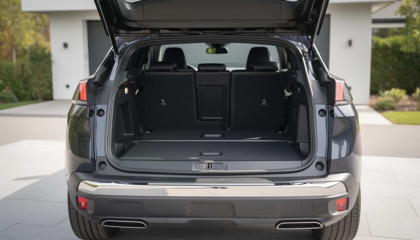 découvrez les dimensions précises du coffre de la peugeot 3008 et apprenez des astuces pour optimiser l'espace de rangement de votre véhicule.